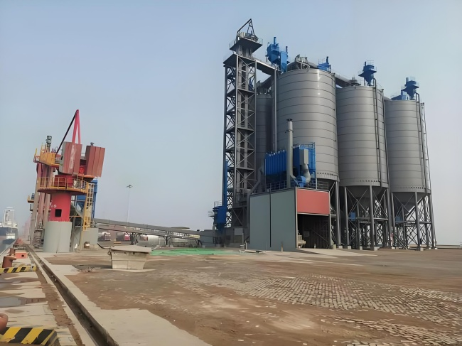 西安高架骨料仓